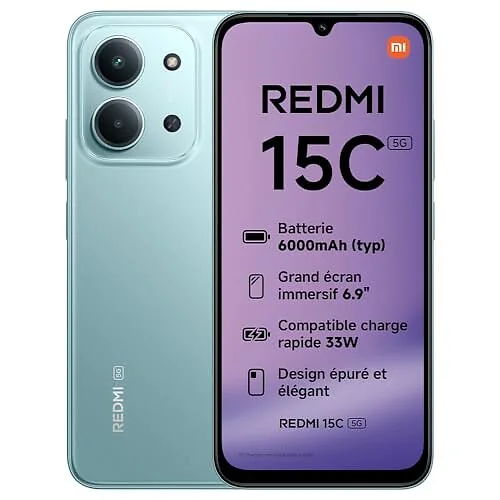 Dos du Xiaomi Redmi 15C