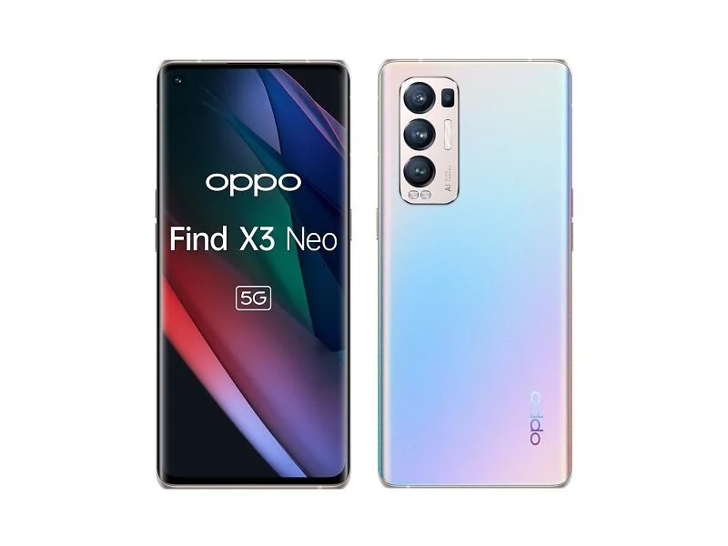 Dos du Oppo Find X3 Neo